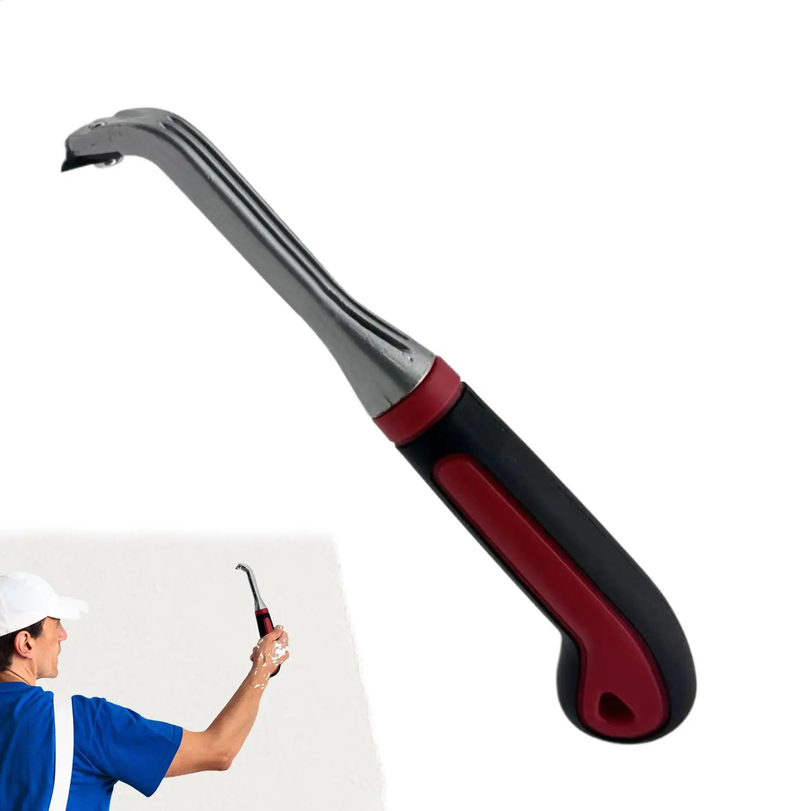 

Скребок для краски, 1-дюймовый карманный скребок для краски, инструмент для зачистки клея, скребок для удаления ржавчины для лака, чистка металла в помещении и на открытом воздухе