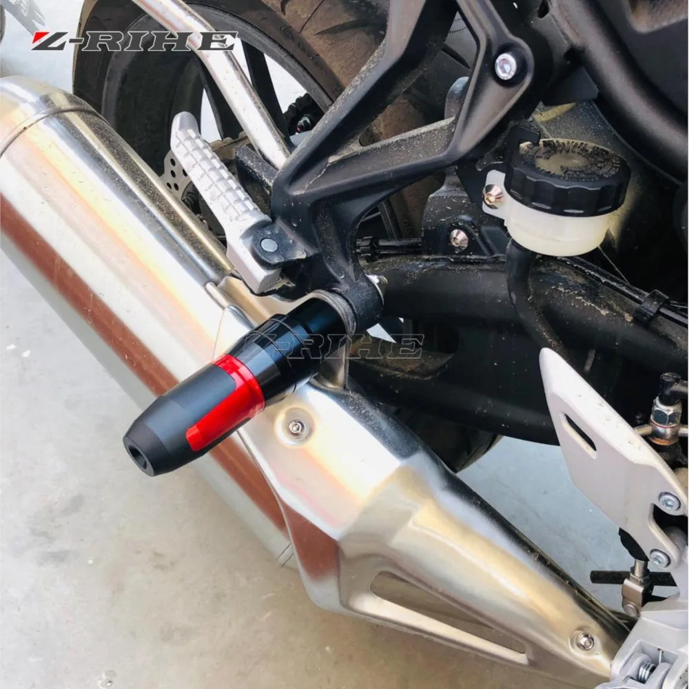 

For Kawasaki ZX-10R ZX10R 2006-2015 ZX 10R ZX-10 R 2007 2008 2009 Accessories Exhaust Frame Sliders Crash Pads Falling Protector