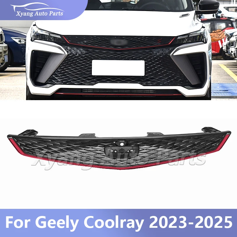 

Front Bumper upper Radiator Grille Trim Assembly For Geely Coolray 2023-2025