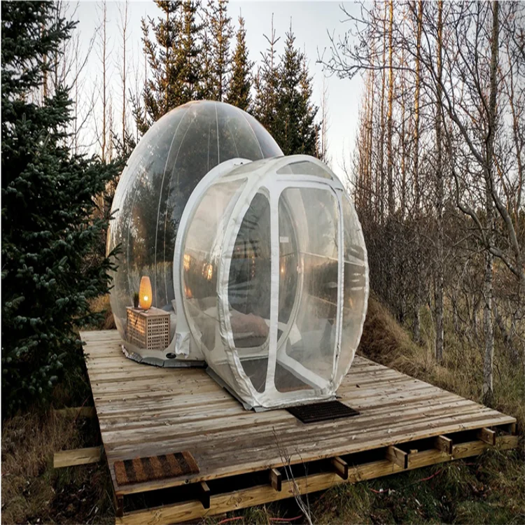 Clear Inflatable Dome Tent Inflatable Bubble Tent Transparent Inflatable Tent For Outdoor Camping