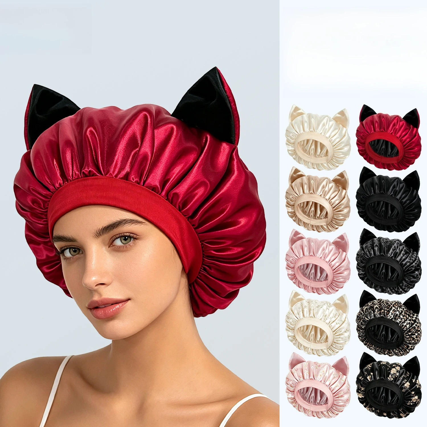 touca-de-dormir-de-cetim-com-orelhas-de-gato-tridimensionais-touca-de-seda-para-cuidados-com-o-cabelo-feminino-touca-para-fixar-cachos-e-evitar-frizz