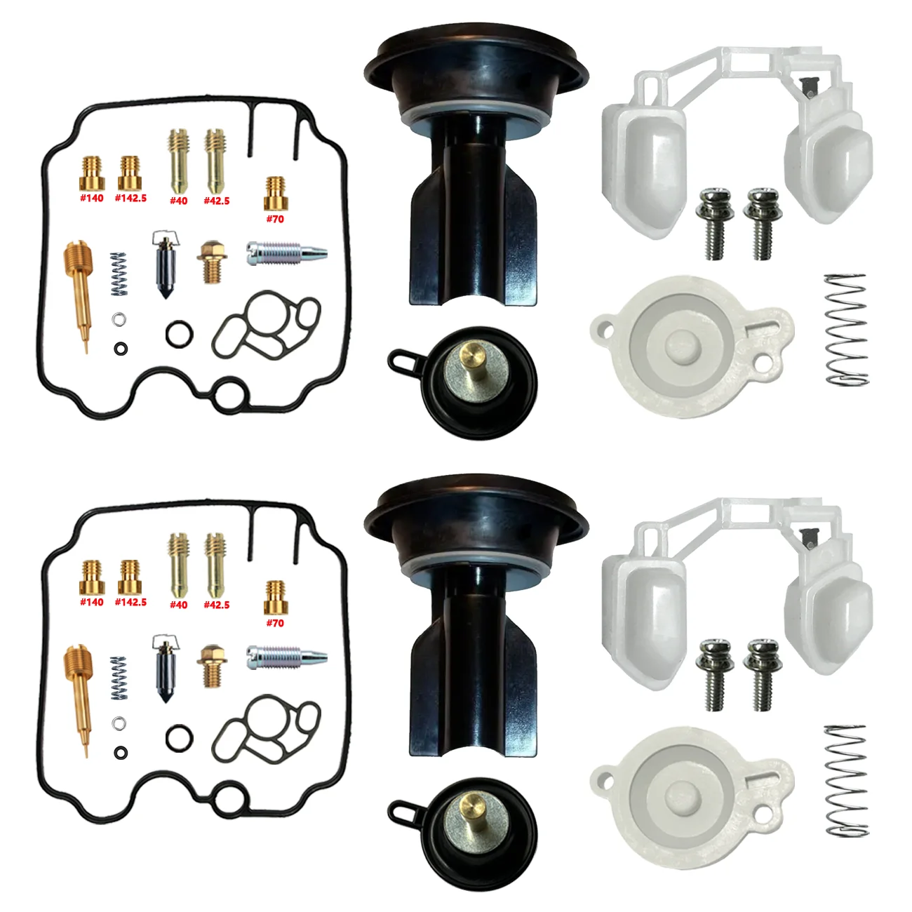 Cagiva Elefant 900 1993-1997 Mikuni BDST 38 Carburetor Repair Kit Float Aircut Diaphragm Assy Rebuild Parts