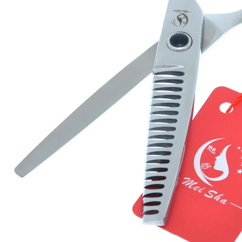Meisha 5,75 Zoll Friseurschere, professionelle Ausführung, 8/12/14/18 Zähne, Ausdünnungsschere für Friseursalons, Styling-Schere, A0160A – Detail 14
