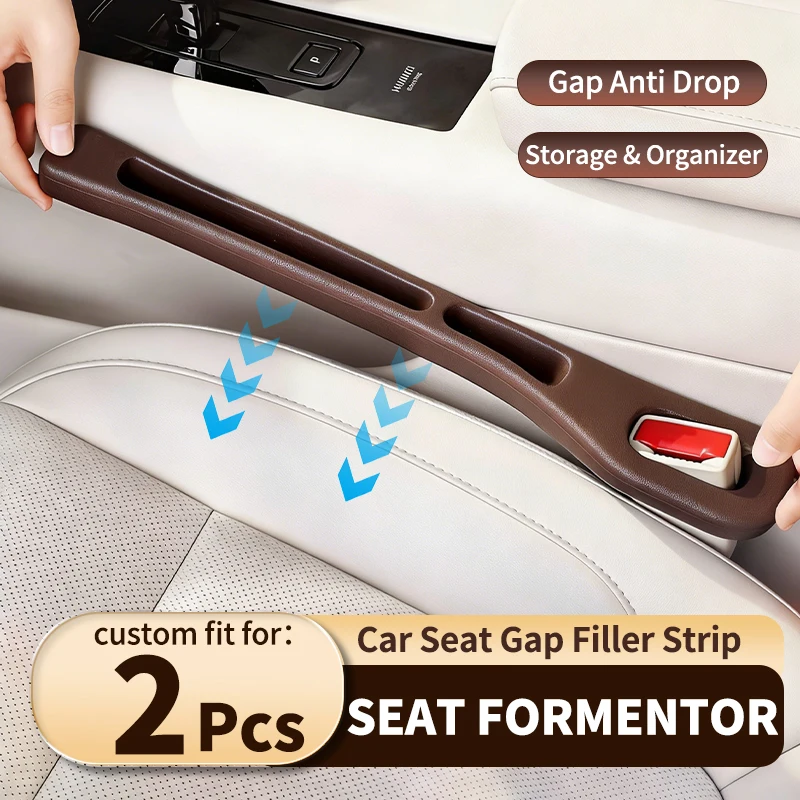 

Car gap filler strip for SEAT FORMENTOR Leak-Proof Car Seat Gap Strip Side Pocket Storage Space-Saving Car Interior Organizer