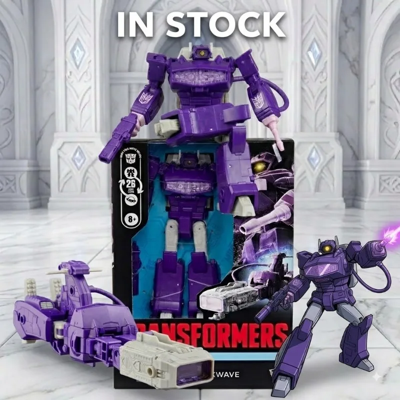 9-Hour Shipping Hasbro Transformers Classic Toys Studio Series SS86 Voyager Shockwave Action Figure Robot Toy Collection Gifts