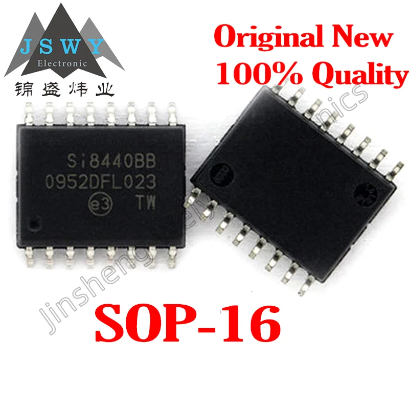 

(1/10 pieces) SI8440BB-D-IS SOP-16 SI8440BB/4-channel digital isolator/new original spot Electronic