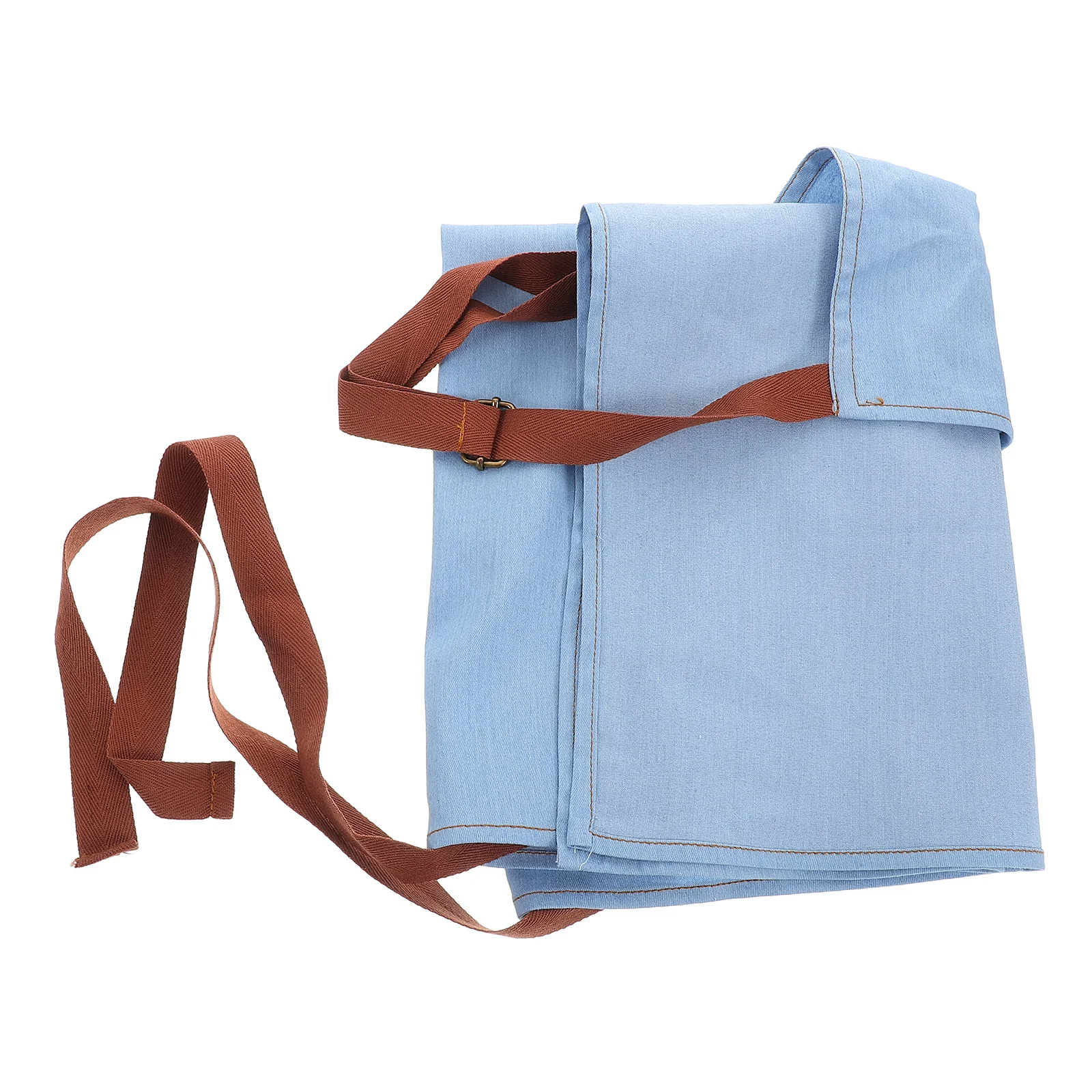 

Джинсовый фартук-нагрудник, подвесной стильный рабочий халат для домашней кулинарии, кухни, мастерской, спецодежда, прочная, удобная, защитная