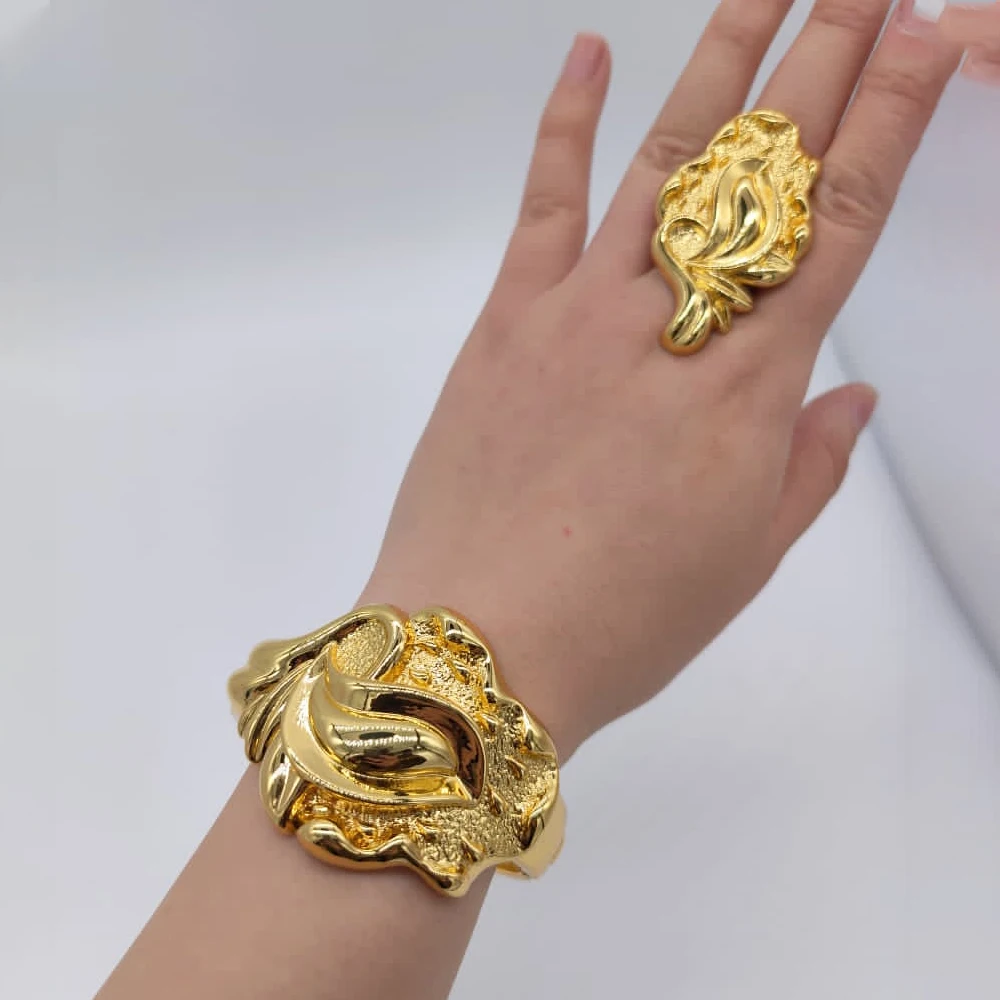 Dubai-Farbarmreifen für Frauen, 15-Stil, afrikanische neue Mode-Armbänder, Charme, Hochzeit, äthiopisch, arabische Hand, Luxus-Schmuck – Detail 9