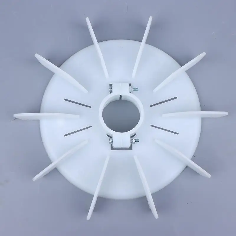 شفرة مروحة محرك بلاستيكية قابلة للتعديل مروحة تبريد المحرك المكره مروحة المحرك ريشة درجة حرارة عالية لملحقات المحرك الهيدروليكي