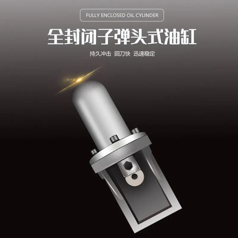 Máquina de alisamento e corte de barras de aço