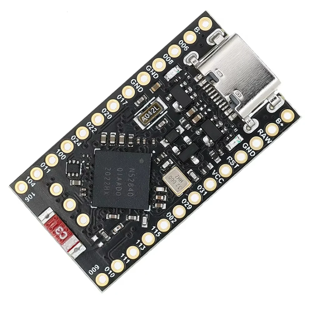 ABJN-NRF52840 Development Board Compatible With Nice Nano V2.0 Bluetooth Charging Management Promicro NRF52840