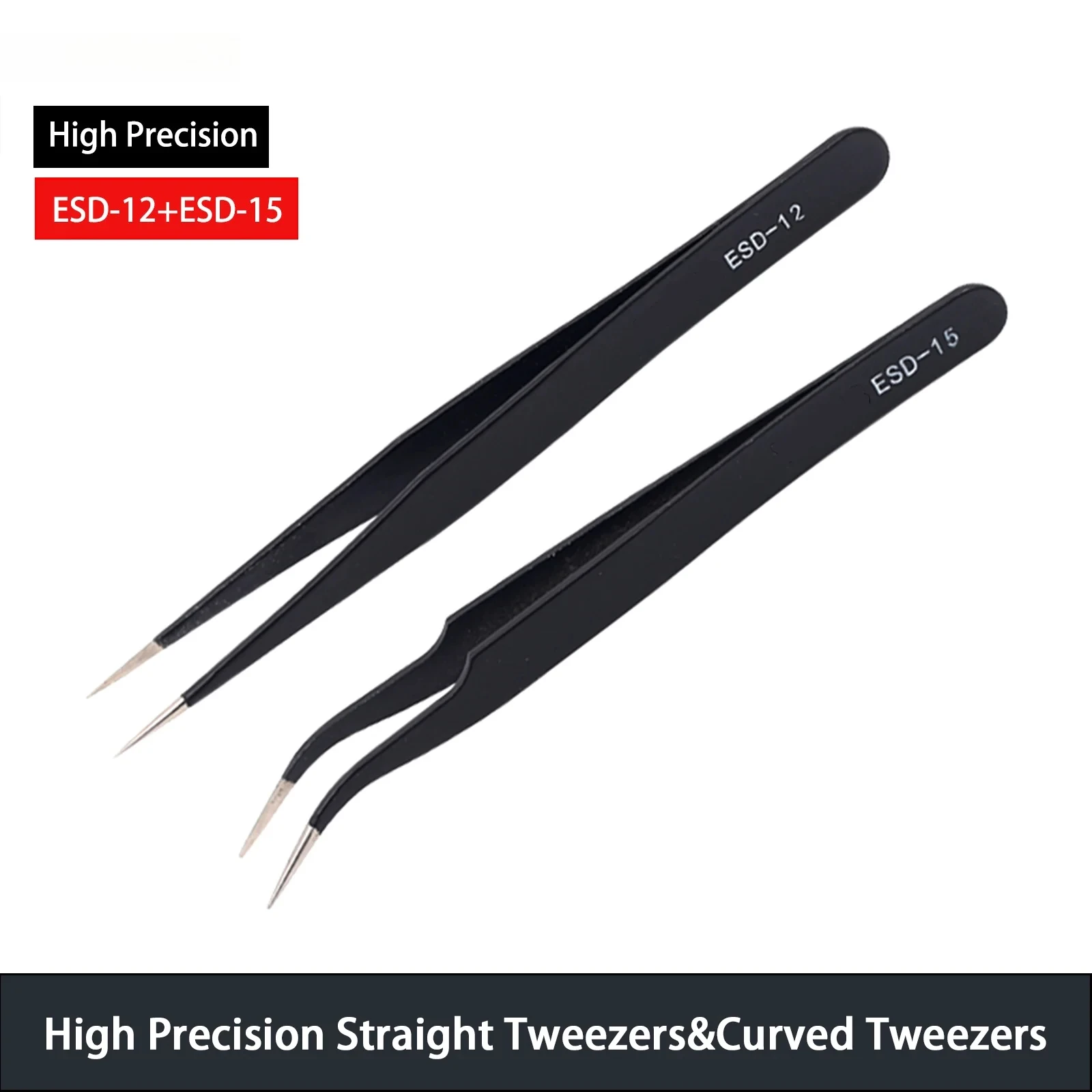 

New Tweezers for False Eyelashes Fiber Tip Lash Tweezers Eyelash Extension Fiber Tip Lash Tweezers for Eyelashes