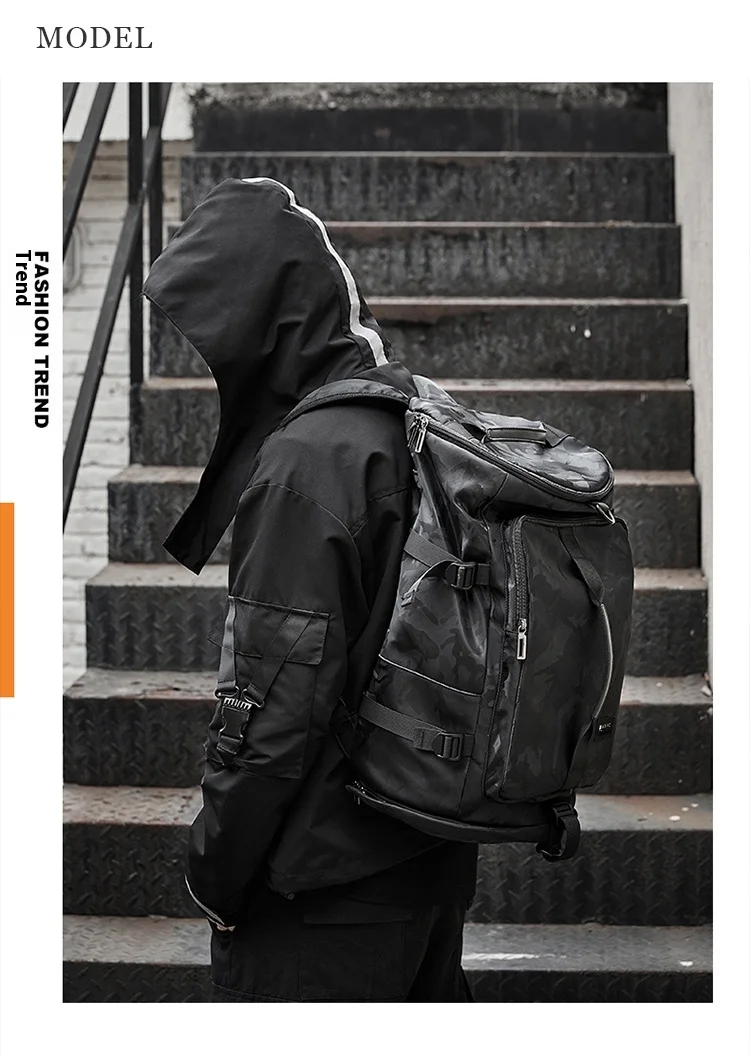 กระเป๋าเดินทางผู้ชาย, กระเป๋าใส่บาสเก็ตบอลสะพายไหล่คู่ขนาดใหญ่สำหรับกิจกรรมกลางแจ้ง, กระเป๋าใส่คอมพิวเตอร์สำหรับผู้ชาย, กระเป๋าสำหรับเล่นกีฬาและออกกำลังกาย