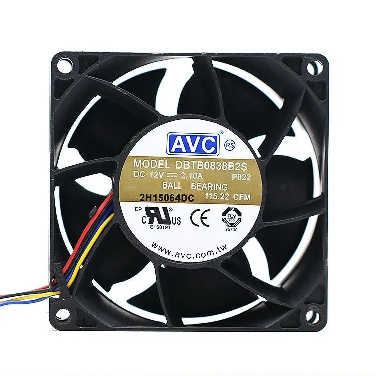 

For AVC DBTB0838B2S 8038 12V 2.10A 80mm Four-Wire PWM 4-Pin Cpu Chassis Cabinets Cooling Fan