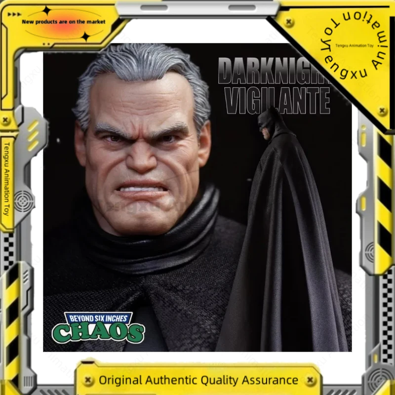 

【Потовые товары】Оригинальные Chaos Darknight Vigilante Batman Black 1/12 CHAOS 002, коллекция аниме, фигурки, модель игрушки
