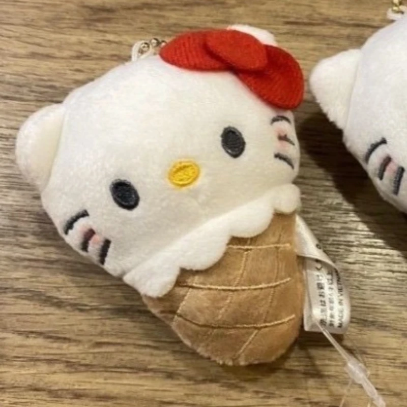 

Trendy Creative Ice Cream Cone Hanging Decoration Cartoon Pendant Backpack Pendant Decoration Keychain Plush Doll Doll