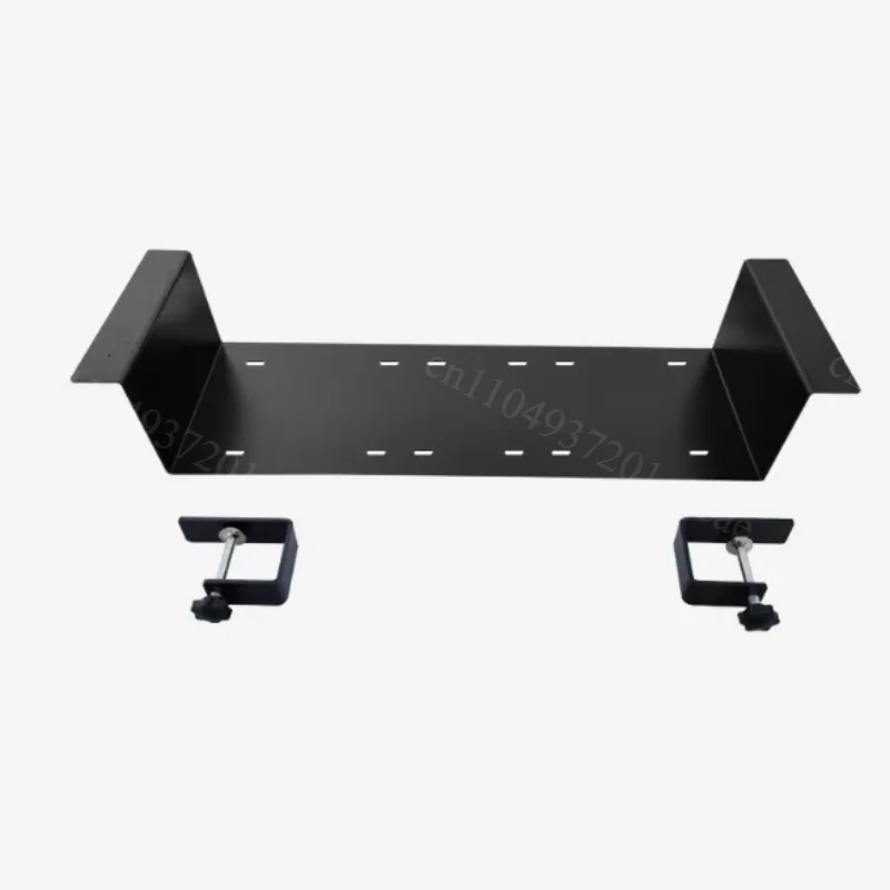 Multifunctional Under Desk Mount Bracket for Honeycomb Yoke Throttle Civil Aviation Yoke Flight Simulator Gaming