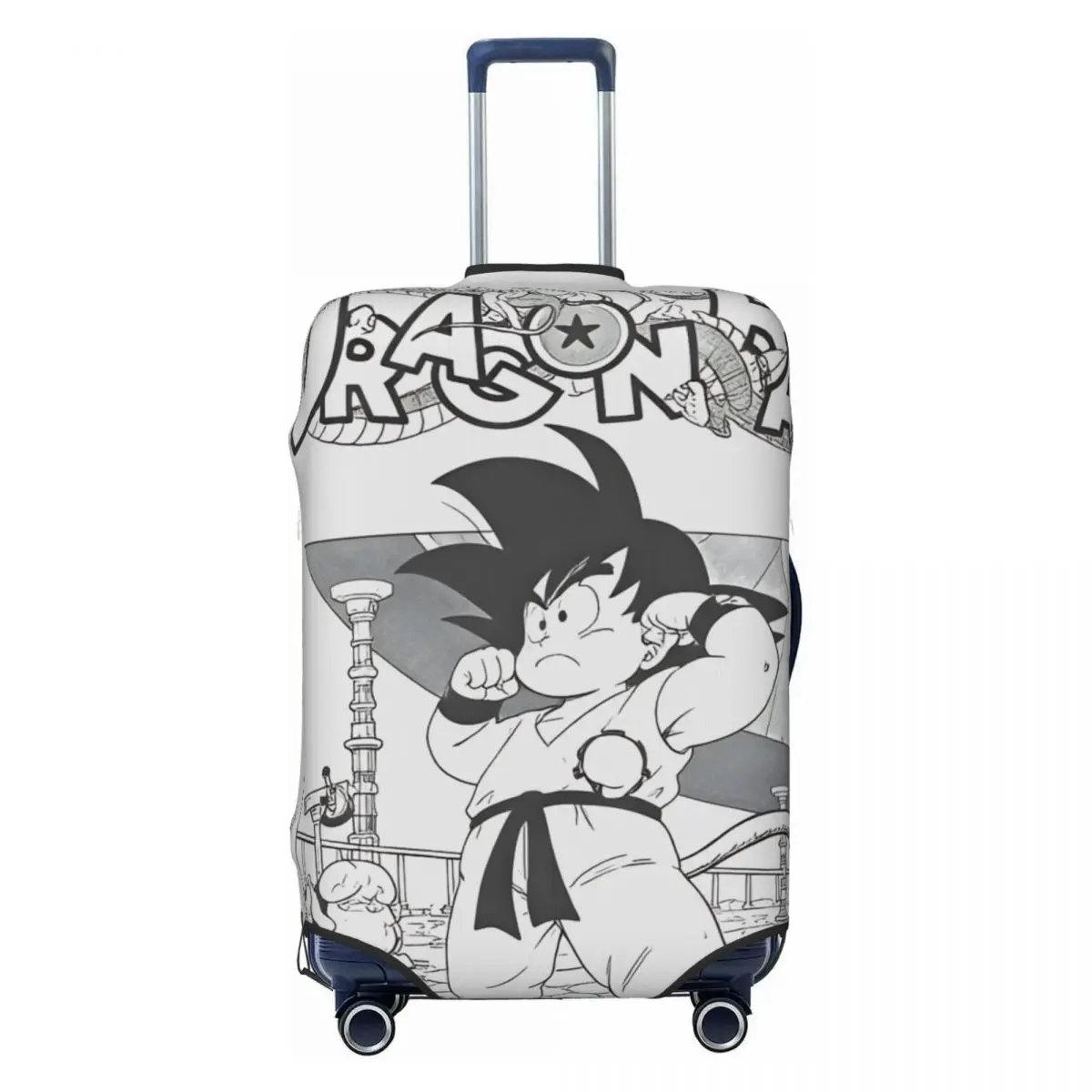 Dragons Balls Suitcase Cover Flight Practical Luggage Supplies Cruise Trip Protector