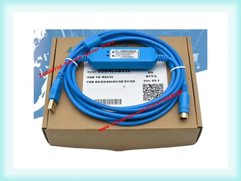 USBACAB230 Compatibile con la programmazione PLC serie Delta DVP Scarica dati Comunicazione USB-DVP 2025003