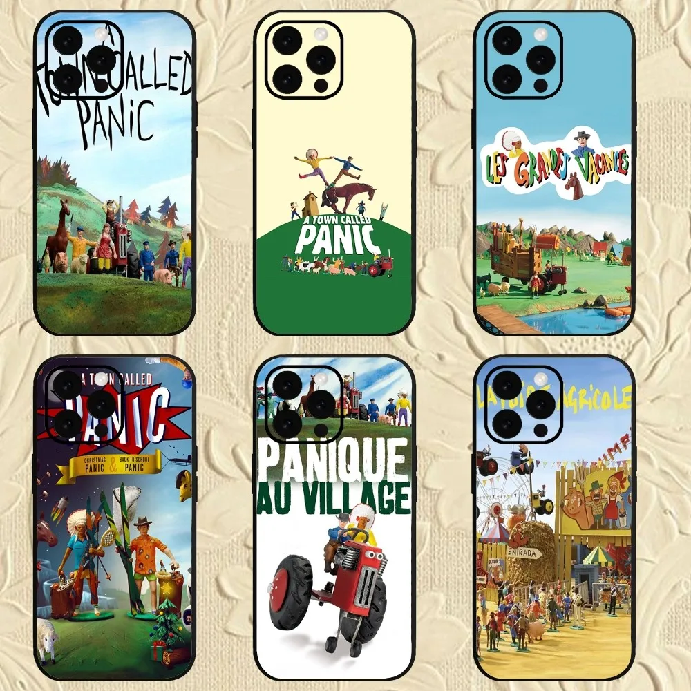 A Town Called Panic Movie  Phone Case For iPhone Mini 11 12 13 14 15 Pro XS Max X Plus SE XR Shell