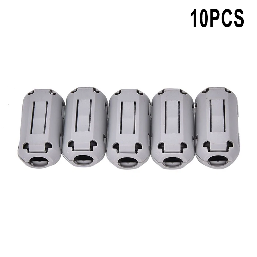 10Pcs TDK 5mm Ferrite Core Noise Suppressor Filter Ring Cable Clamp RFI EMI For 5mm Cables For USB/Audio/Video Cable Power Cord