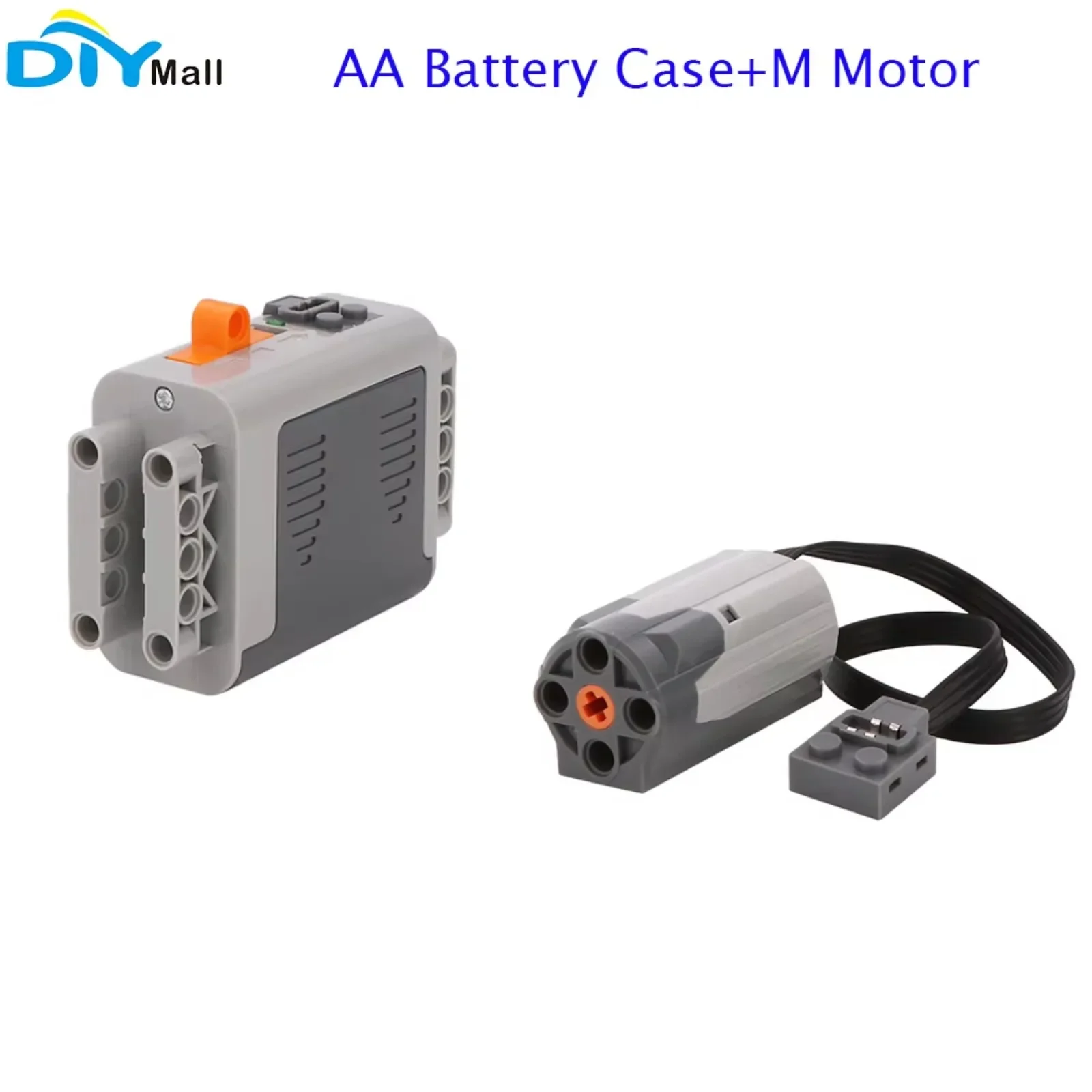 Parti tecniche MOC funzioni di alimentazione custodia per batteria AA compatibile con blocchi legoed 8881 8883 Robot Car