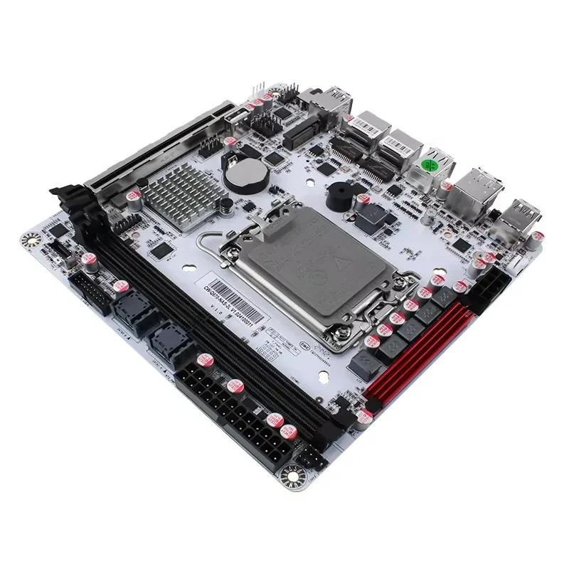 Q670 Plus Scheda madre NAS Intel vPro a 8 alloggiamenti 12/13/14a generazione LGA1700 CPU 3 * NVMe 2 * SFF-8643 1 * PCIE5.0x16 2 * DDR5 2 * 2.5G Scheda madre LAN