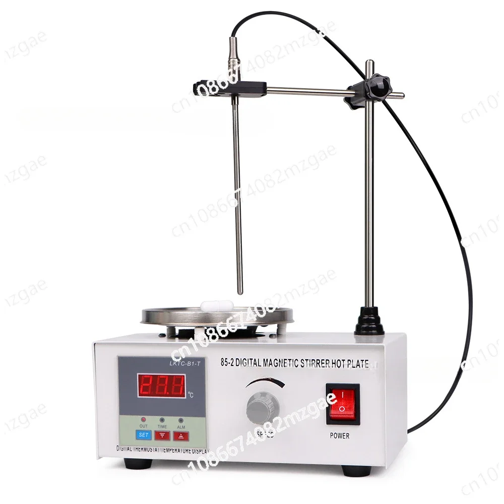 

Standard Constant Temperature Heating Magnetic Stirrer 85-2 Laboratory School Chemical Digital Display Mixer English Version