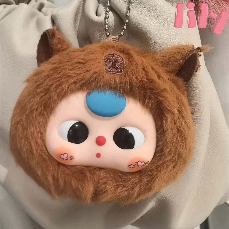 

Plush Toy Doll Cartoon Bag Pendant Keychain Doll Cute And Adorable Vinyl Doll Three-Year-Old Pendant Exquisite Healing Doll Gift