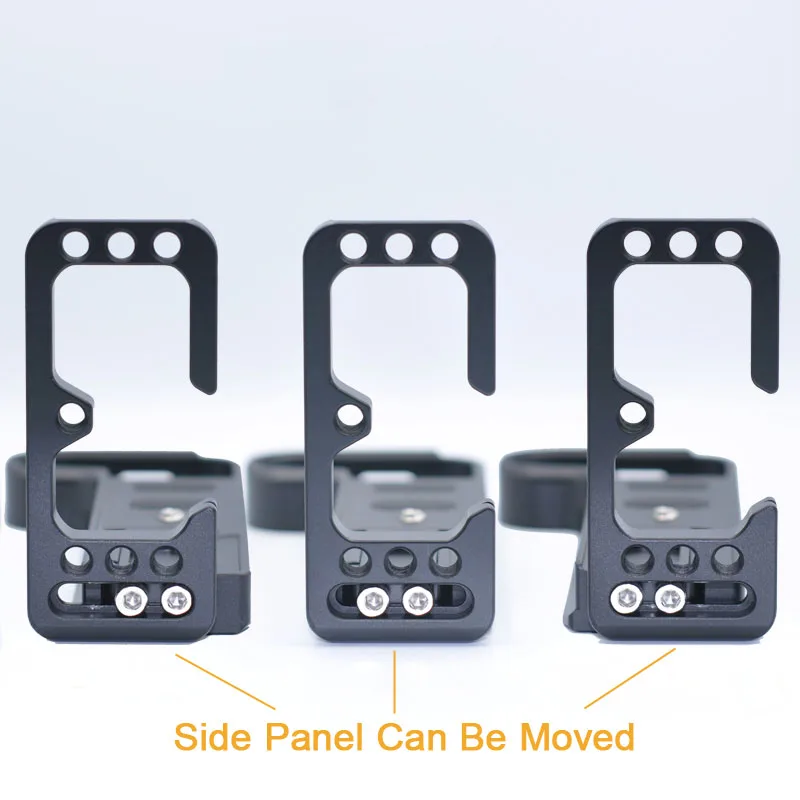 Para fuji X-S10 fujifilm xs10 extensão da câmera l suporte de aperto de mão placa titular