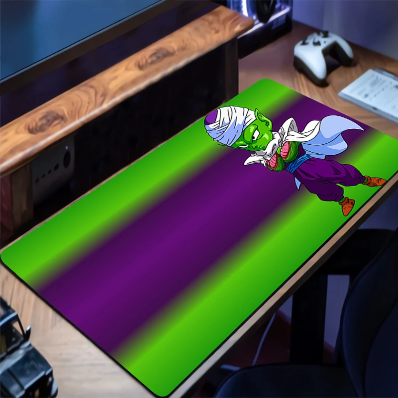 

Mouse Pad Dragon Ball Piccolo PC Accessories Extended Pad Anime Pattern Desk Mat Anti-slip HD Rubber Mousepad Office Gaming Mats