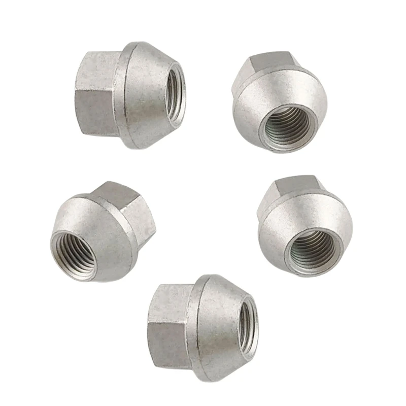Corrosion Resistant Steel M14x1 5 Lug Nuts Replacement Wheel Tire Nut For Vehicle Wheel Security Easy to Install for Tesla