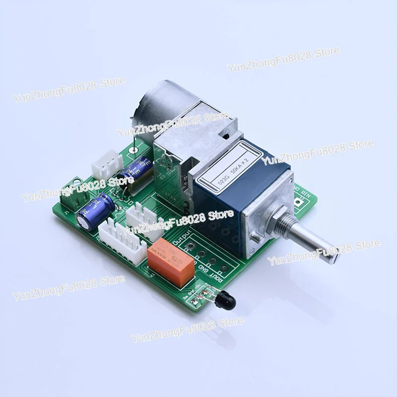 

ALPS27 10K 50K 100K Motor Potentiometer Remote Control Volume Potentiometer Board for Refit Preamplifier Amplifier 10K 50K 100K