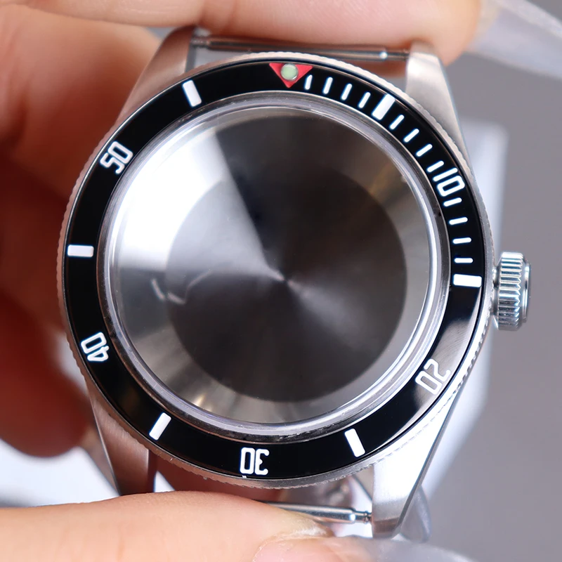Fenya 38mm Modified Replacement Watch Case Sapphire Crystal Glass For Seiko Nh35 Nh36 Nh34 Nh38 Movement 28.5mm Dial Waterproof