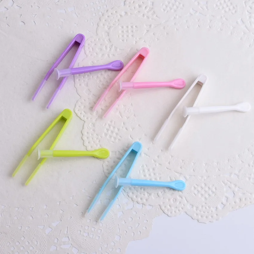 5set Protable Contact Lenses Tweezers Suction Stick Contact Lens Inserter Remover Mini Tweezers Clamps Tool Eyewear Accessories - view 5
