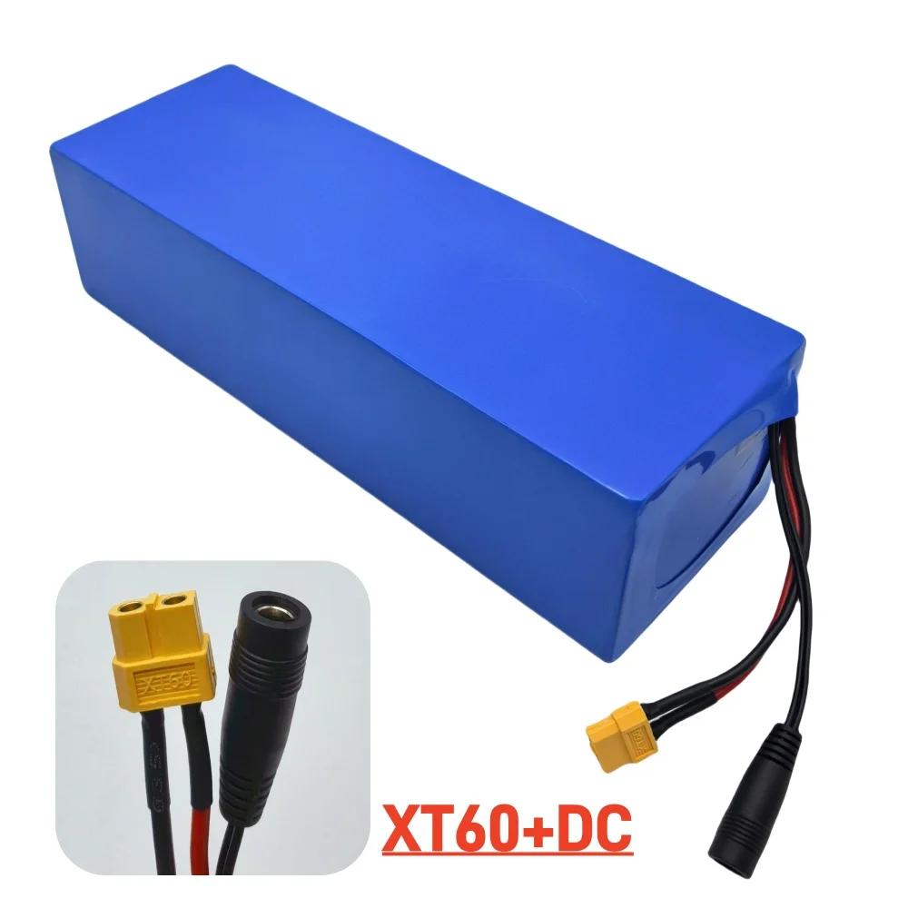 52V 14S4P 14000mah High capacity 18650 Lithium Battery 1500W with BMS for Balance Car, Bike, Scooter, Tricycle + 58.8V Charger