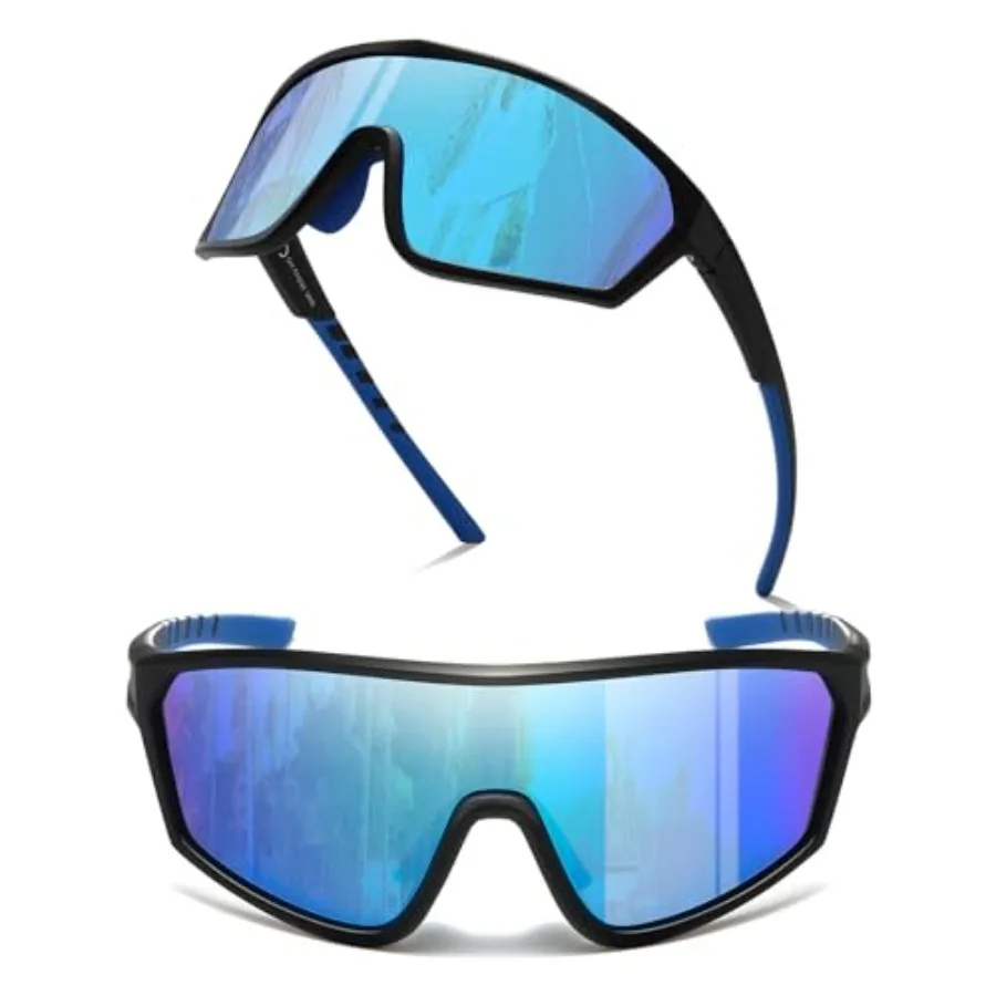 

SUNGAIT Cycling Sunglasses Polarized Sports Shades for Men Women Lightweight Running Goggles Ideal for Outdoor Sports and Daily