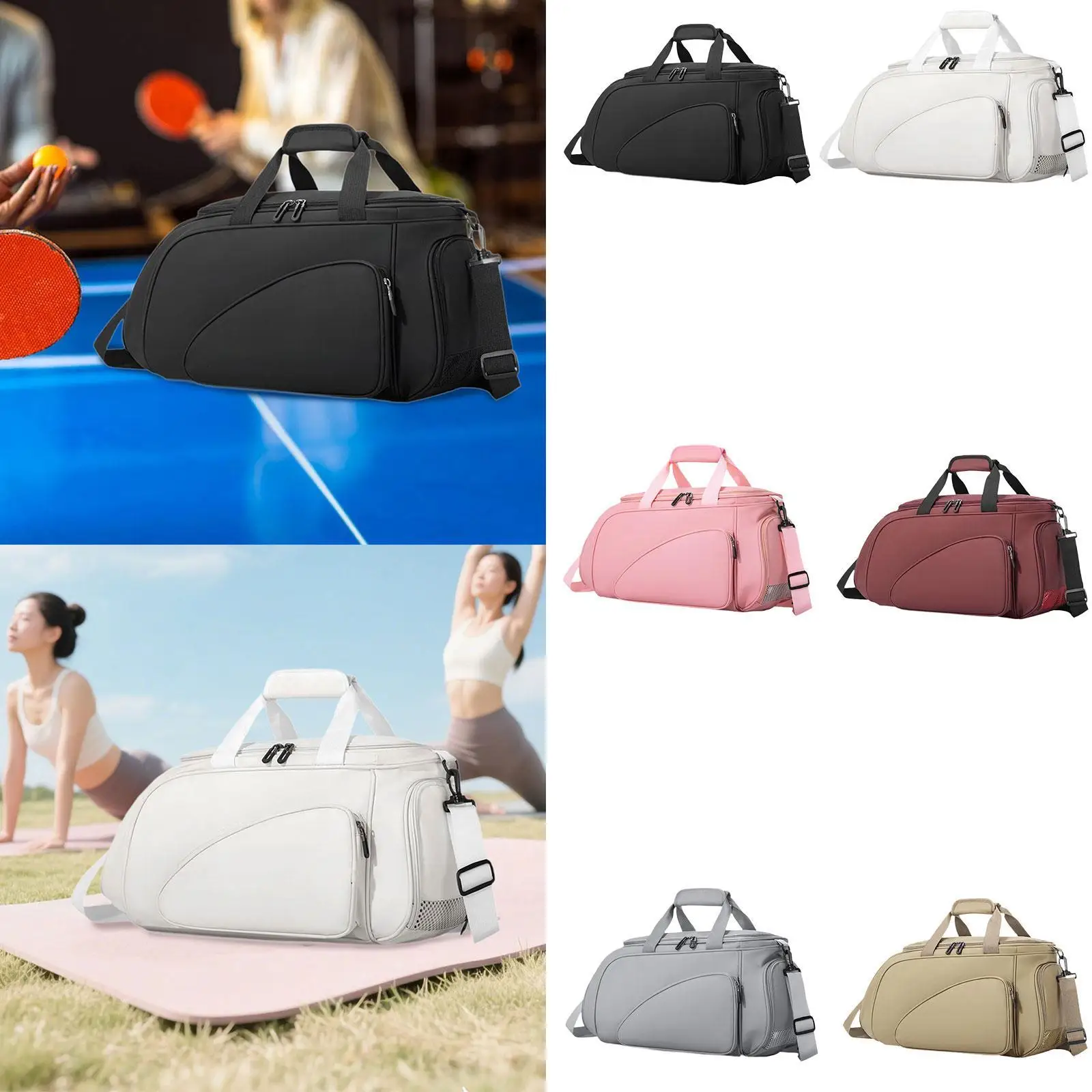 

Тренировочная сумка для настольного тенниса, держатель для ракеток, сумка через плечо