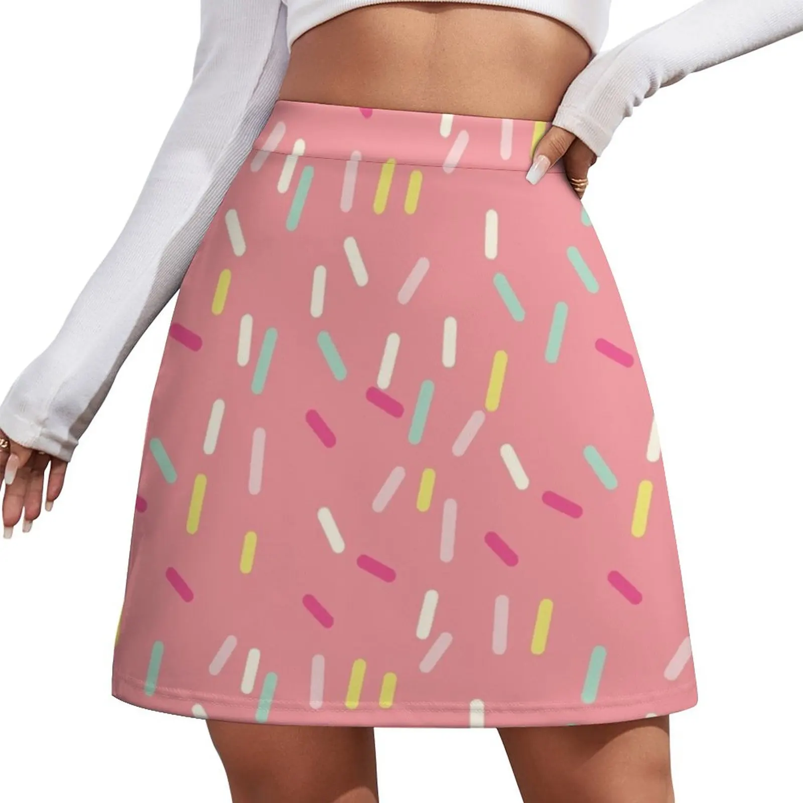 

Sprinkles in Pink Mini Skirt night club outfit micro mini skirt extreme Mini Skirt