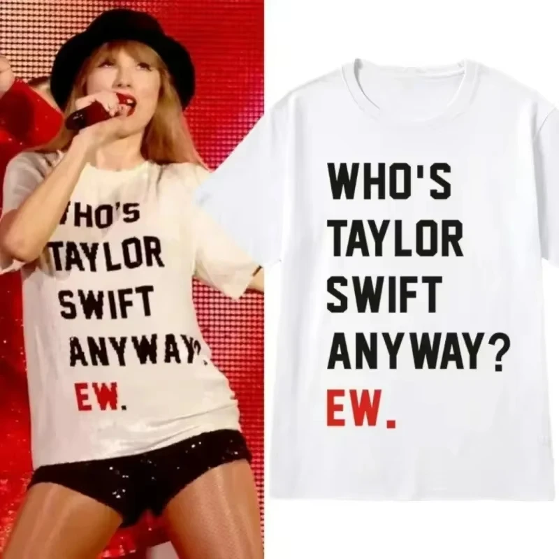 تي شيرت The Eras Tour تي شيرت نسائي بأكمام قصيرة Y2K تي شيرت لمحبي هدية منتصف الليل Harajuku تي شيرت رجالي عتيق ملابس نسائية