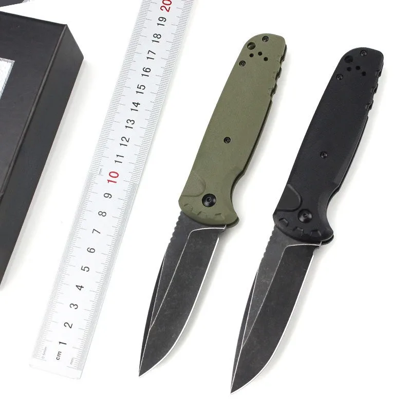 

NEW 4300BK Outdoor Camping Folding Knife G10 Handle Pocket Survival Tactical Hunting Utility Fruit Kitchen Knives CED Tools