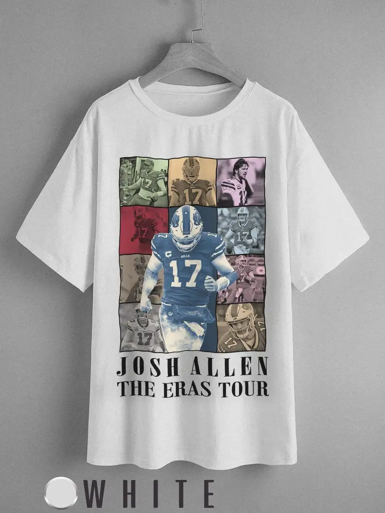 

Josh Allen The Eras T-Shirt, Unisex Shirt, Gift For Women and Man Unisex T-Shirt, Fans Gift JA17