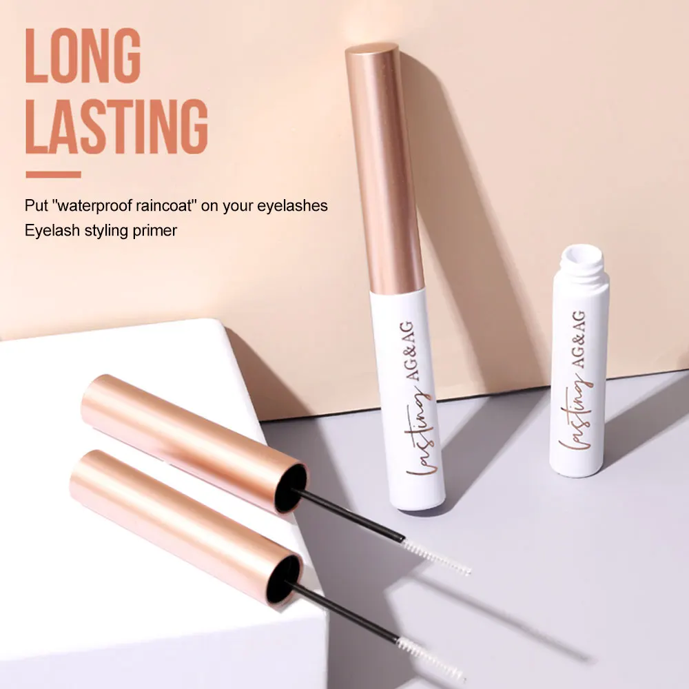 Primer per ciglia Base Liquid Mascara Cosmetics Natural Curling allungamento ciglia Waterproof Lasting snello Brush Mascara TSLM2