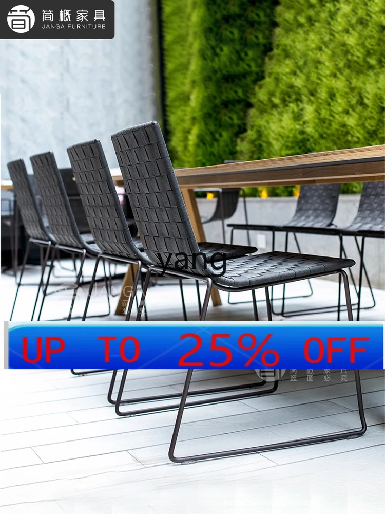 

Lmm outdoor leisure table and chairs courtyard balcony waterproof rattan chair rock slab dining table