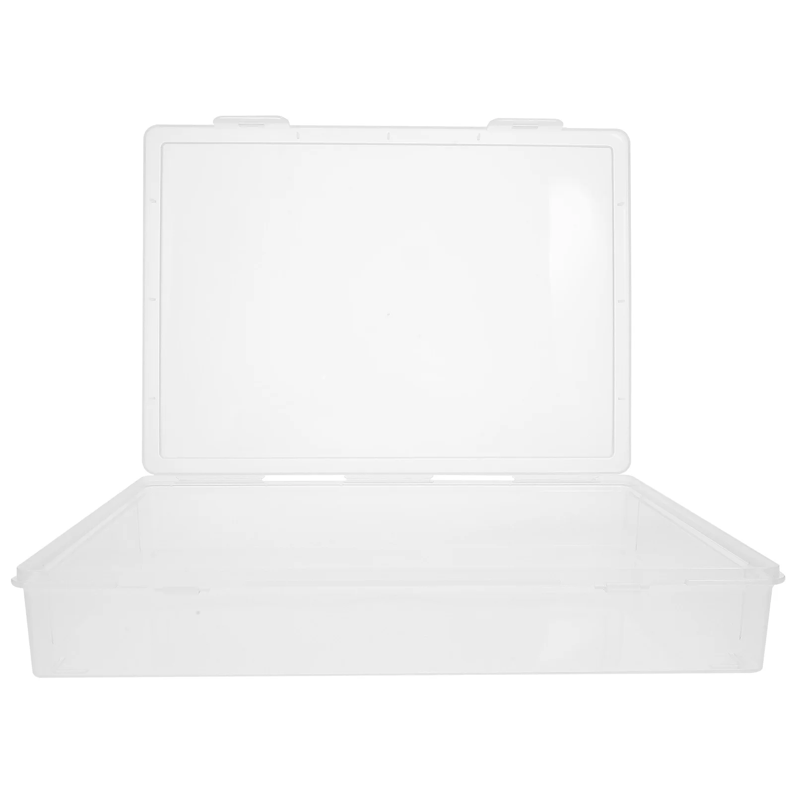 File Storage Box Pp Clear Plastic Document Holder For Office Home Stackable File Box Papers Contracts Photos Scrapbook