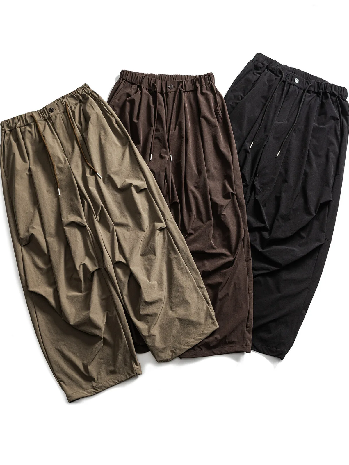 

American Sle Retro Mountain System Spring Summer Outdoor Faion Loose Wide Leg Workwear Casual Pants for Teenagers