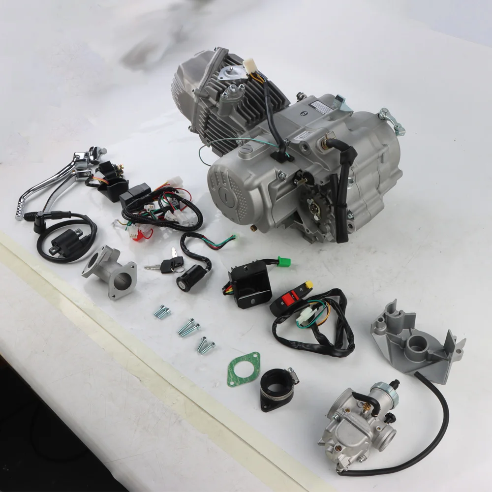 Zs212 motor mit zubehör für zongshen 212cc, zs 212cc daytona anima 190, zs190, yx150, zs155 motor reoair teile