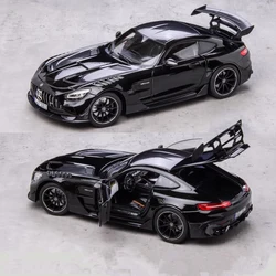 1/18 Benzs-GT GTR Alloy Racing Car Model Diecasts Metal Toy Sports Car Vehicles Model Simulation Sound and Light Childrens Gifts