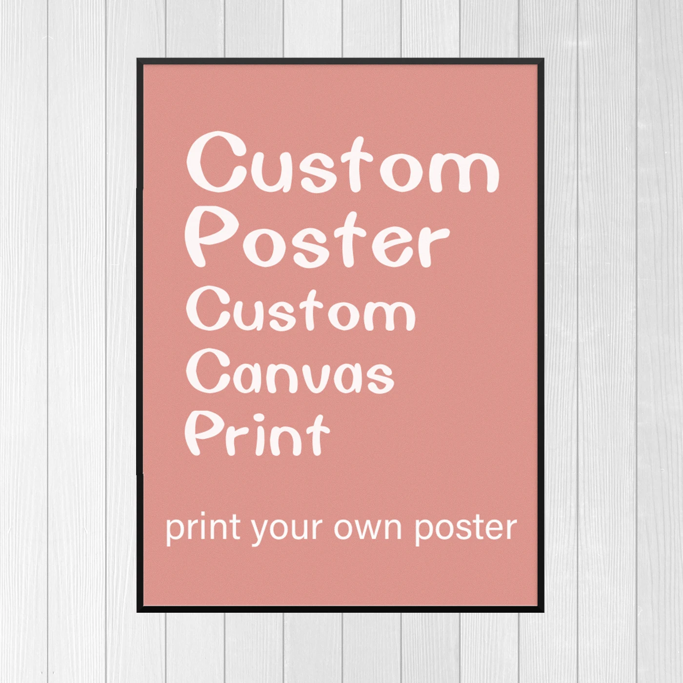 

Canvas Print Your Own Poster Custom Personalization Painting Impression Photo Customized Pictures Wall Art Room Decoration