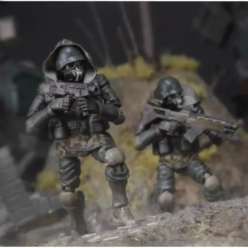 Auf Lager 2025, Original Acid Rain World Acghk Convention Exclusive Fav-C03 Fav-C04 Actionfigur Modell, Militär-Sammlerspielzeug